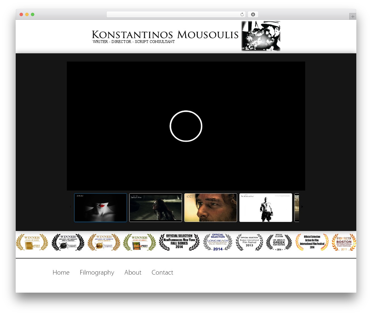 WordPress theme Minimatica - konstantinosmousoulis.com