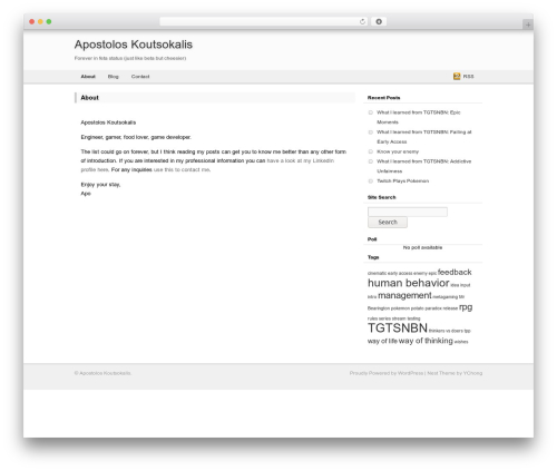 Pool one wp plugin WordPress plugin - koutsokalis.com