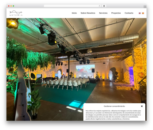 aeuroweb theme WordPress - artemisav.com