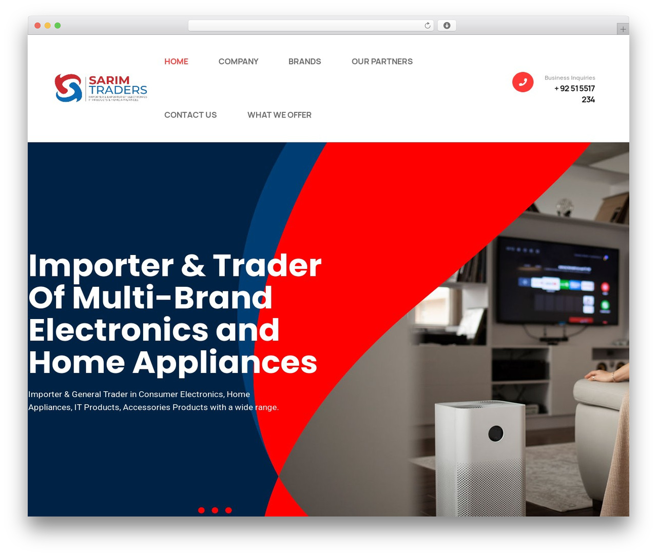Amiso theme WordPress - sarimtrader.com