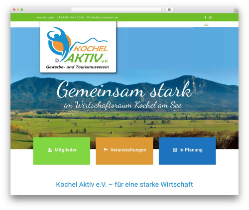 Betheme WordPress theme - kochel-aktiv.de