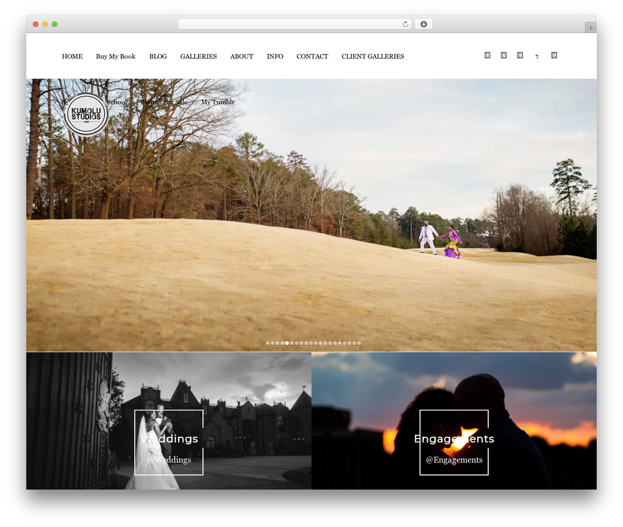 Blanco theme WordPress - kumolustudios.com