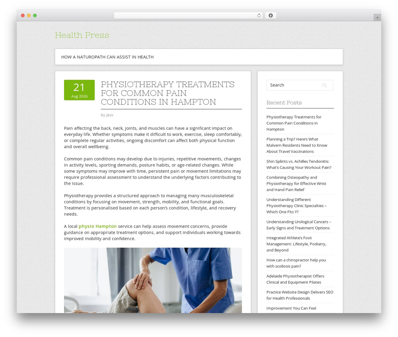 Contango WordPress theme - knightwatchpress.info
