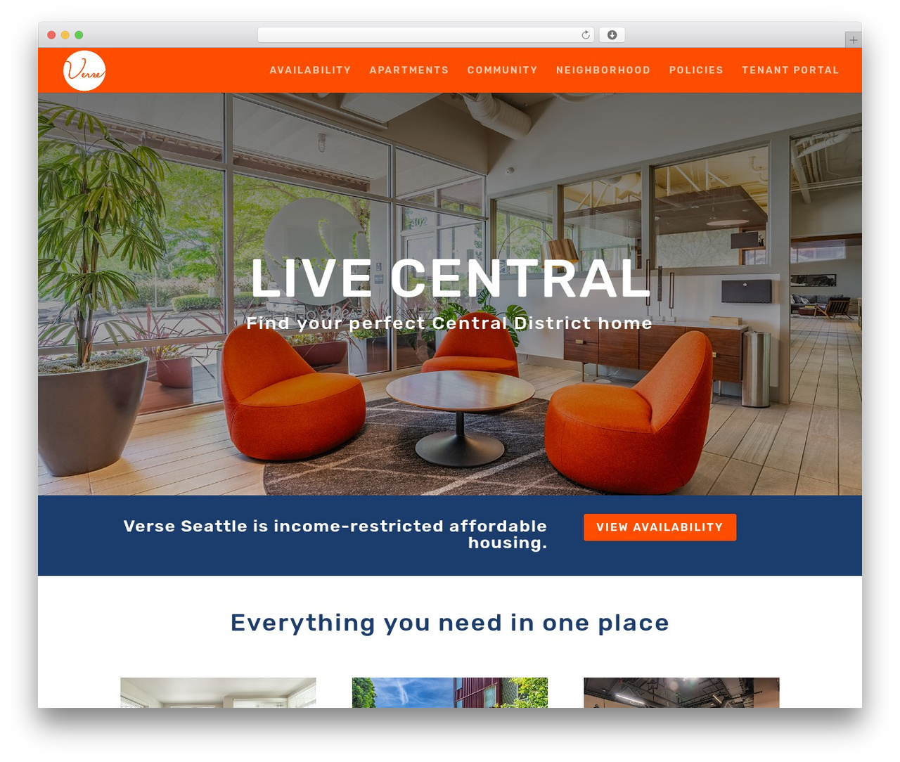 Divi WordPress theme design - verseseattle.com