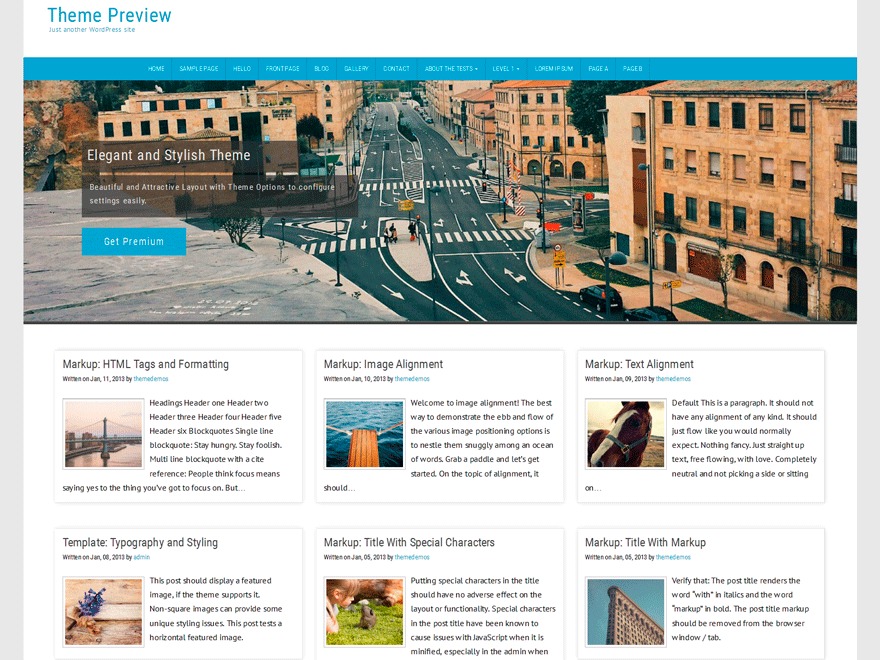 Kansei WordPress blog theme by mudThemes