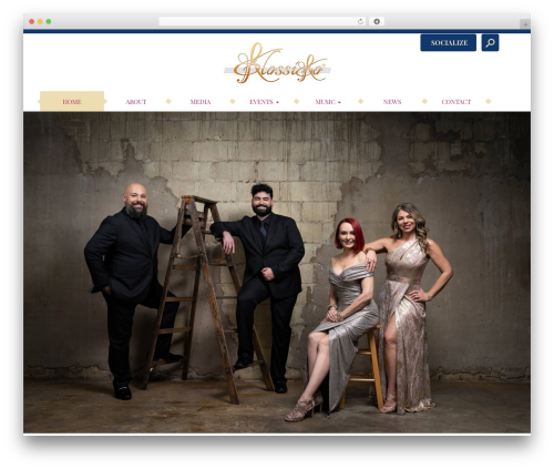 KlassikaNew theme WordPress - klassikashow.com