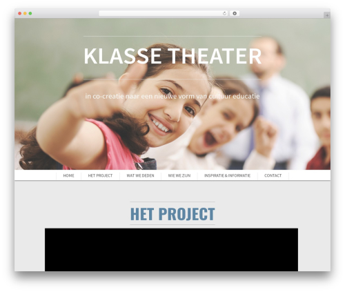 SCRN WordPress theme - klassetheater.org