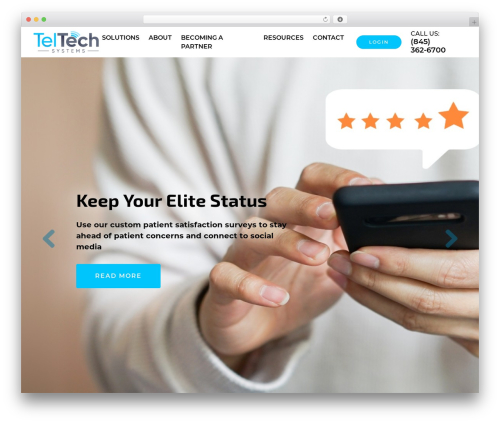 Tel Tech WordPress theme - teltechsystems.com