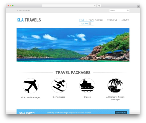 Theme WordPress Kage - klatravels.com
