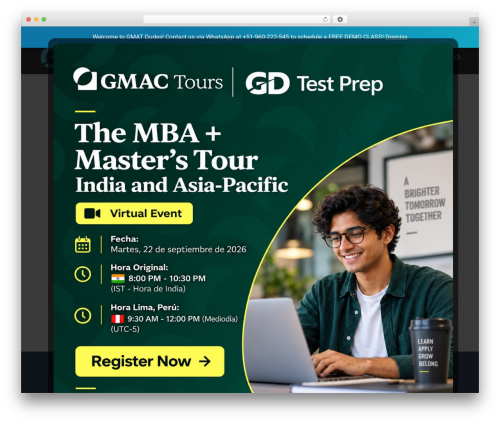 The7 Classic WordPress theme - gmatdudes.com
