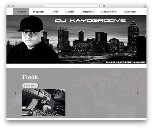 Theme WordPress CloudPress Blank - kayogroove.com