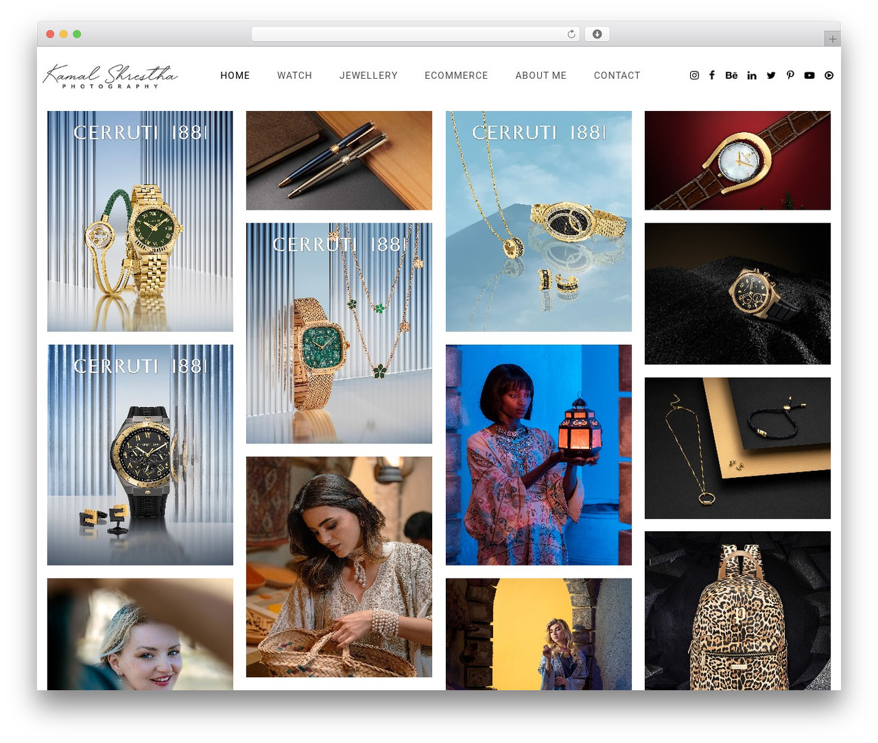 Whizz WordPress theme - kamalsphotography.com