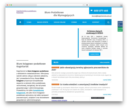 WordPress theme Kognitariat - kognitariat.pl