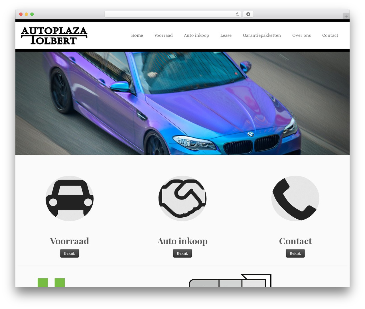 WordPress theme Customizr - autoplazatolbert.nl