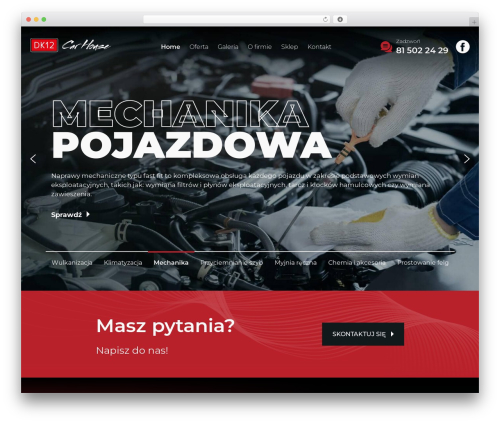 WordPress theme DK12 - dk12.pl