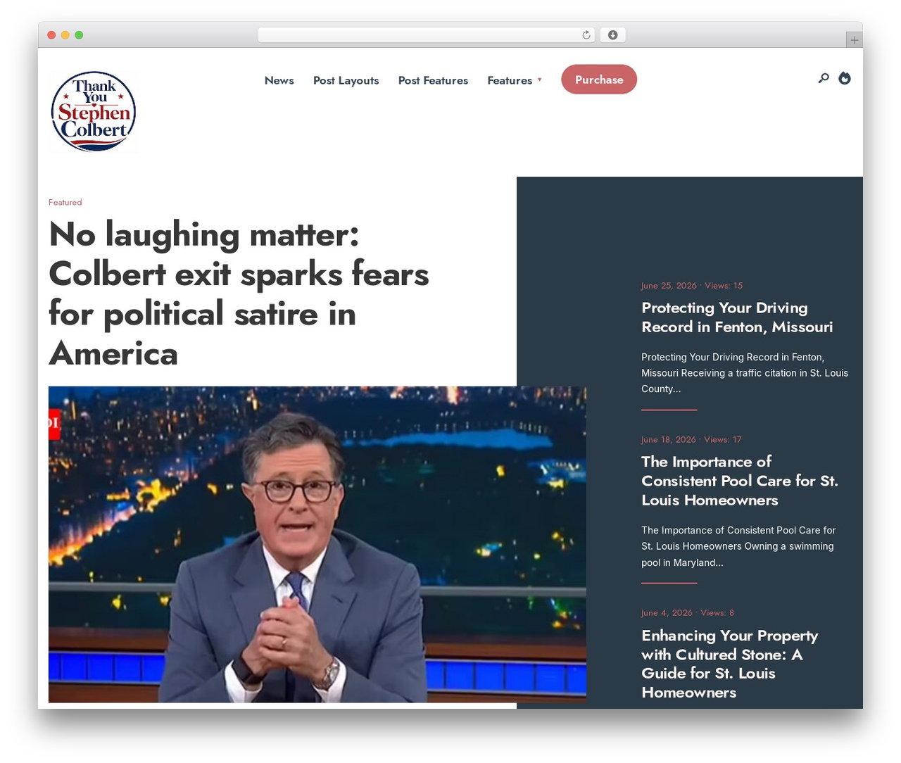 WordPress theme Newsource - thankyoustephencolbert.org WordPress theme Newsource - thankyoustephencolbert.org