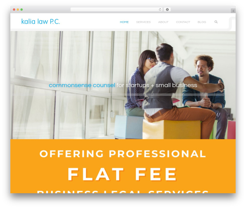 WordPress website theme QK Element - kalialawpc.com