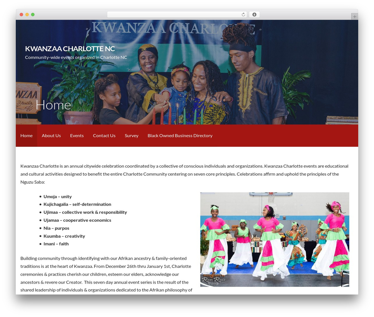 Activation theme WordPress - kwanzaacharlotte.com
