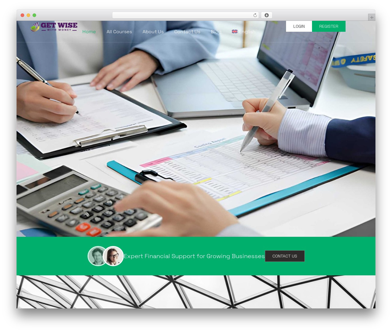 EduBlink WordPress theme - getwisewithmoney.org