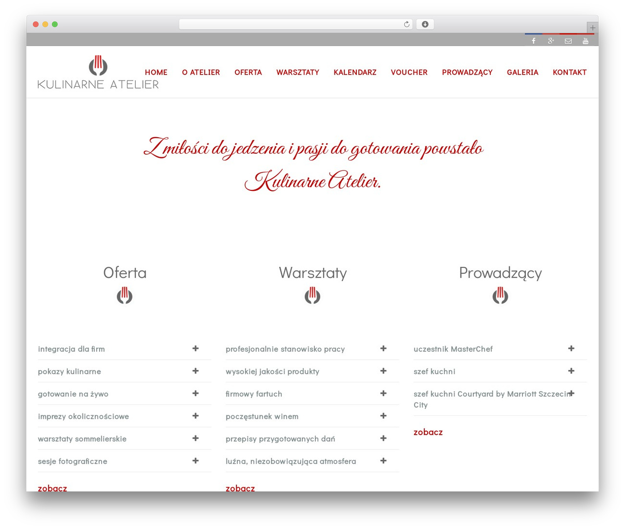 Mana theme WordPress - kulinarneatelier.pl Mana theme WordPress - kulinarneatelier.pl