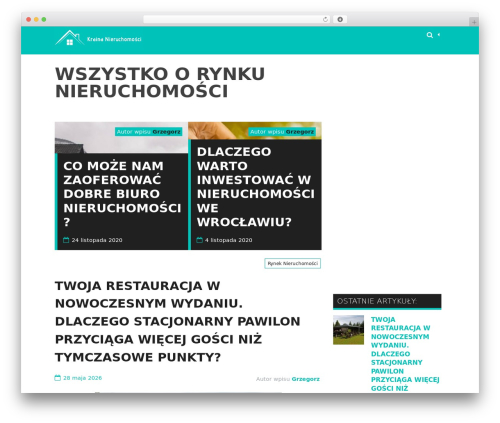 MaxFlat Core free WordPress theme - krainanieruchomosci.pl MaxFlat Core free WordPress theme - krainanieruchomosci.pl