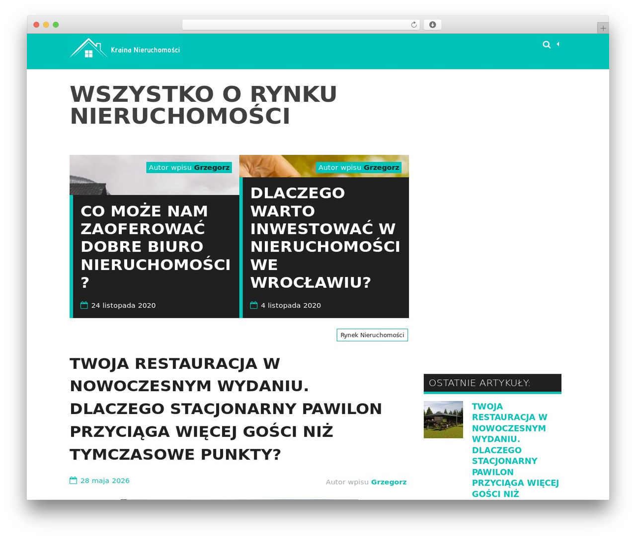 MaxFlat Core free WordPress theme - krainanieruchomosci.pl MaxFlat Core free WordPress theme - krainanieruchomosci.pl