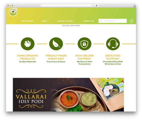 News element WordPress plugin - farmm2home.com