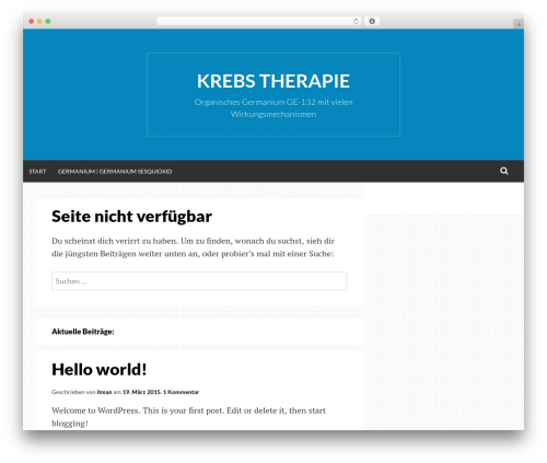 Simone premium WordPress theme - krebs-therapie.org Simone premium WordPress theme - krebs-therapie.org