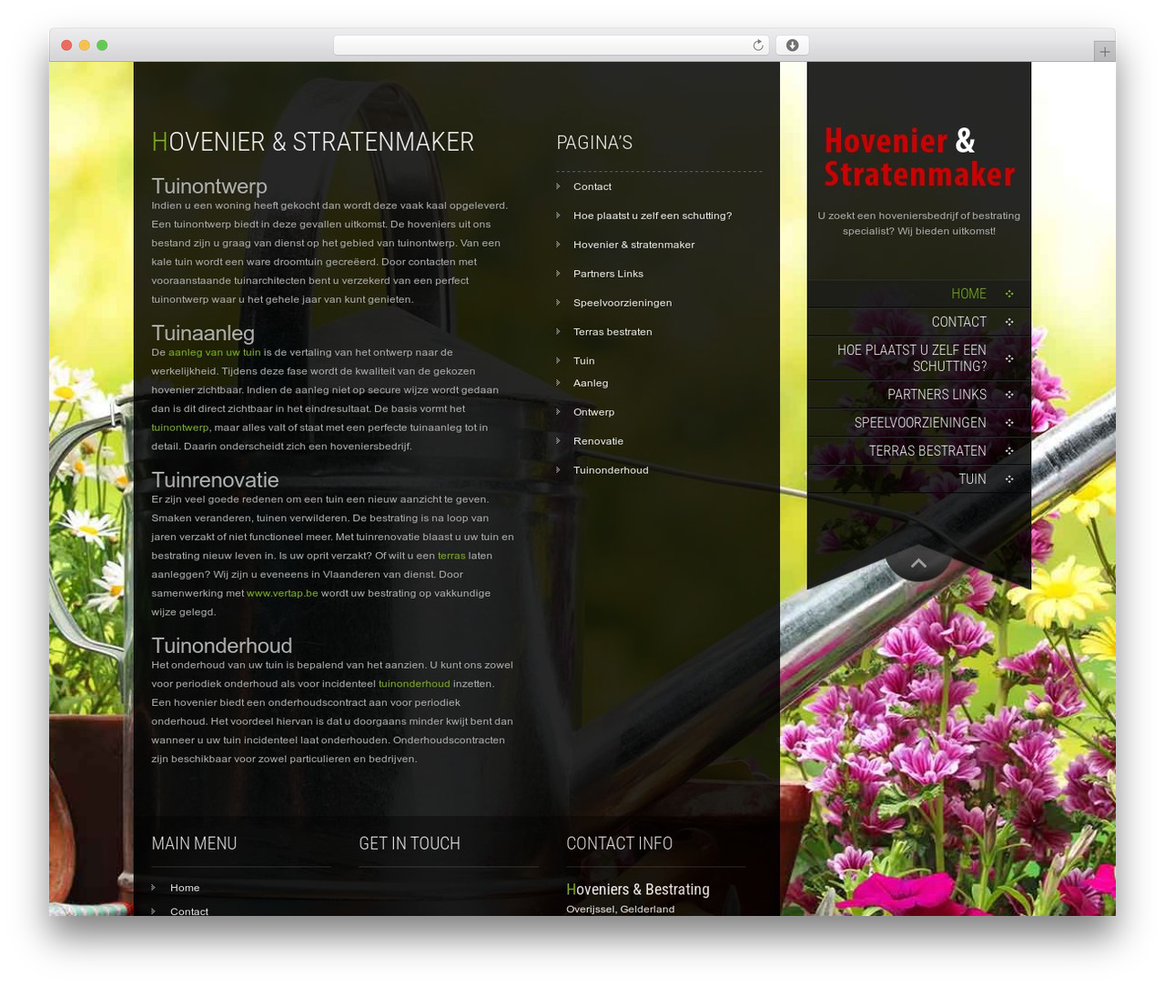 SKT Full Width theme WordPress - kamphuishoveniers.nl