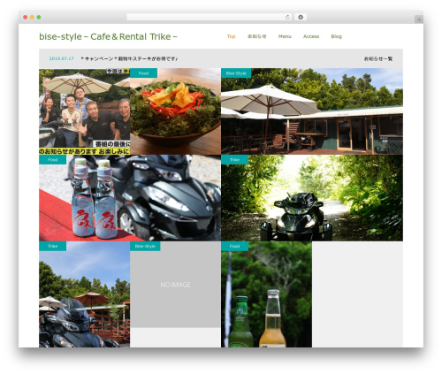 Theme WordPress NUMERO - bise-style.com