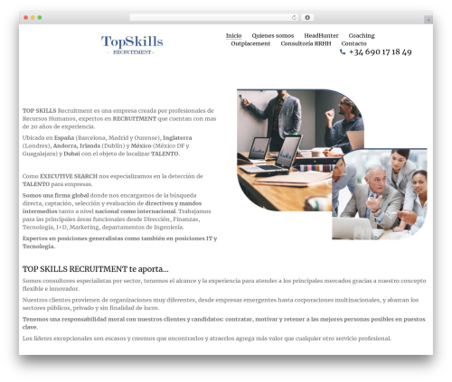 The7 block editor WordPress plugin - topskillsr.com