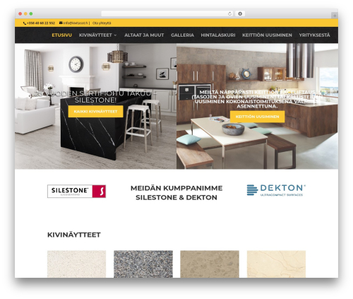 Theme WordPress Divi - kivitasot.fi