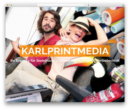 Theme WordPress Ether - karlprintmedia.de