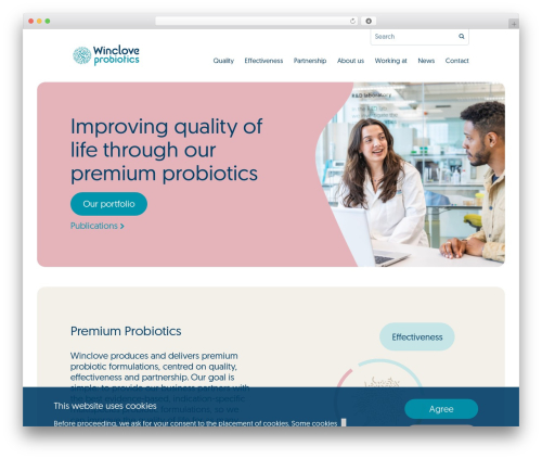 Theme WordPress iSide - wincloveprobiotics.com