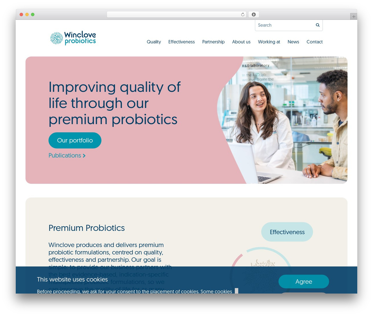 Theme WordPress iSide - wincloveprobiotics.com