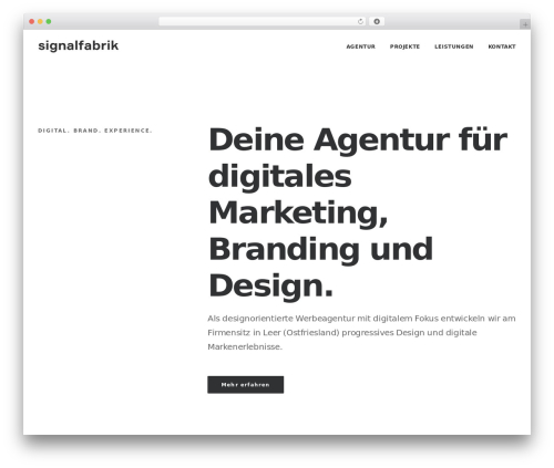 Uncode privacy WordPress plugin - signalfabrik.info