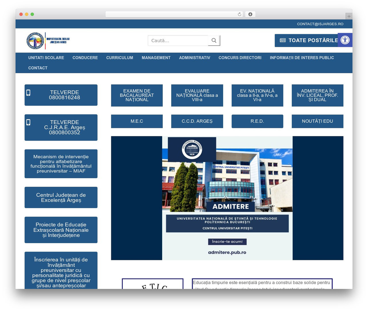 WordPress theme Customify - isjarges.ro
