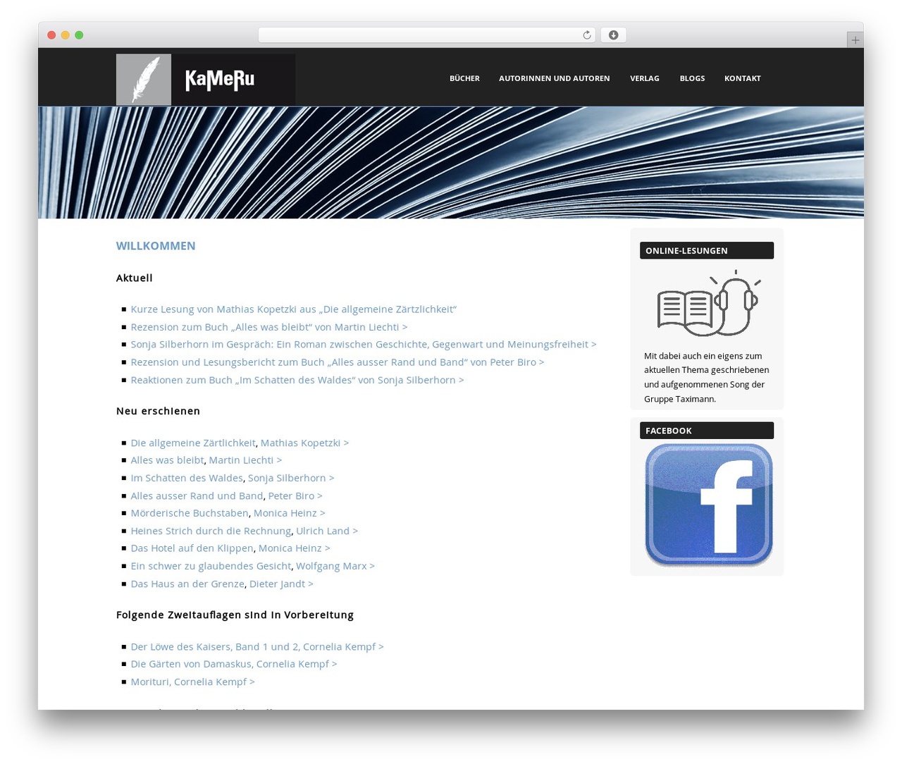 WordPress theme Adamos pro - kameru.ch