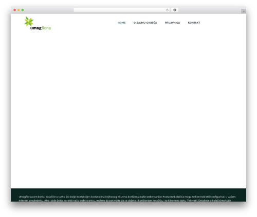 WordPress theme Avada - umagfloria.com