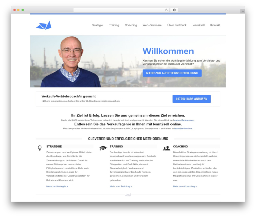 WordPress theme Extensio - kurtbuck-vertriebscoach.de