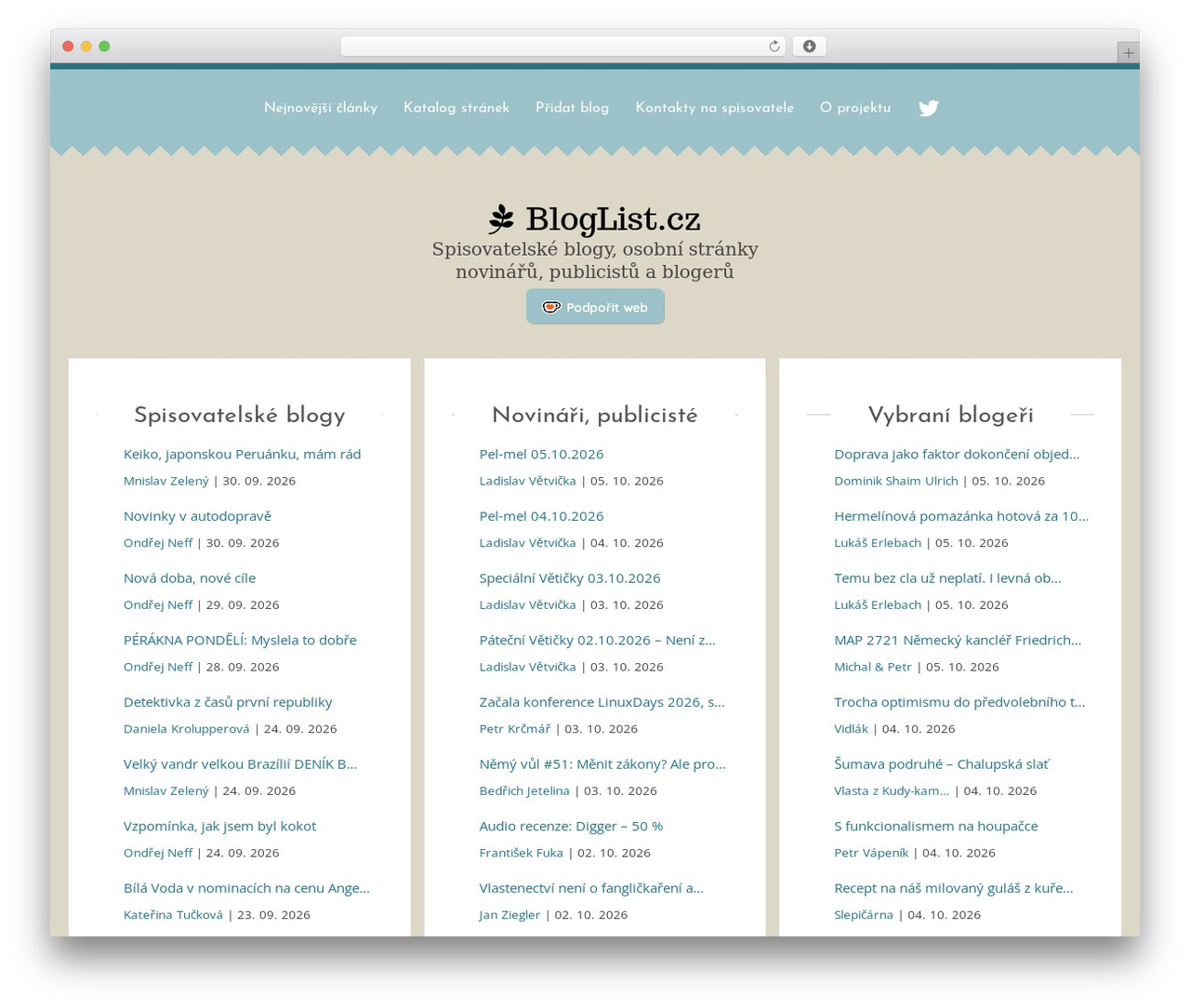 WordPress theme Frida - bloglist.cz WordPress theme Frida - bloglist.cz