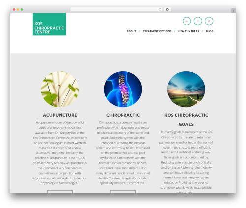 WordPress theme Kimbo - koschiropractic.com