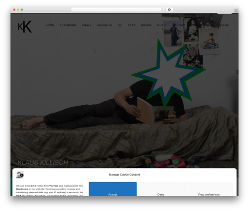 WordPress theme Lobo - klaus-killisch.de