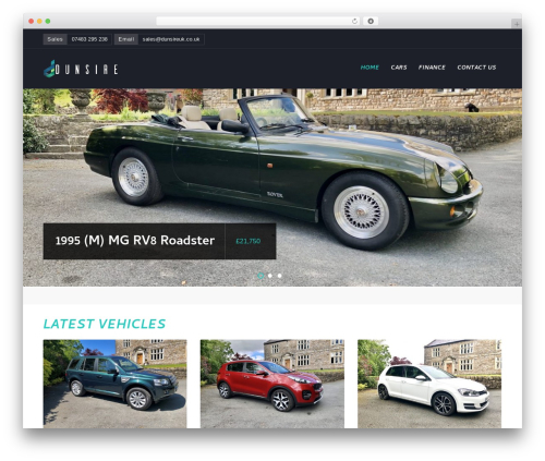 WordPress theme Octane Pro - dunsireuk.co.uk