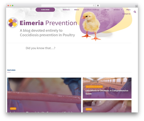 WP theme JNews - eimeriaprevention.com