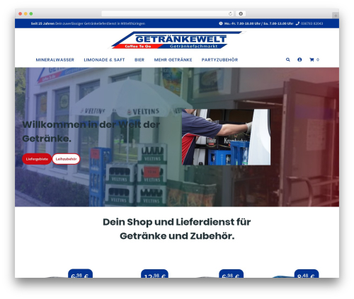 B2b market WordPress plugin - getraenkewelt.shop