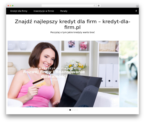 Writee free WP theme - kredyt-dla-firm.pl