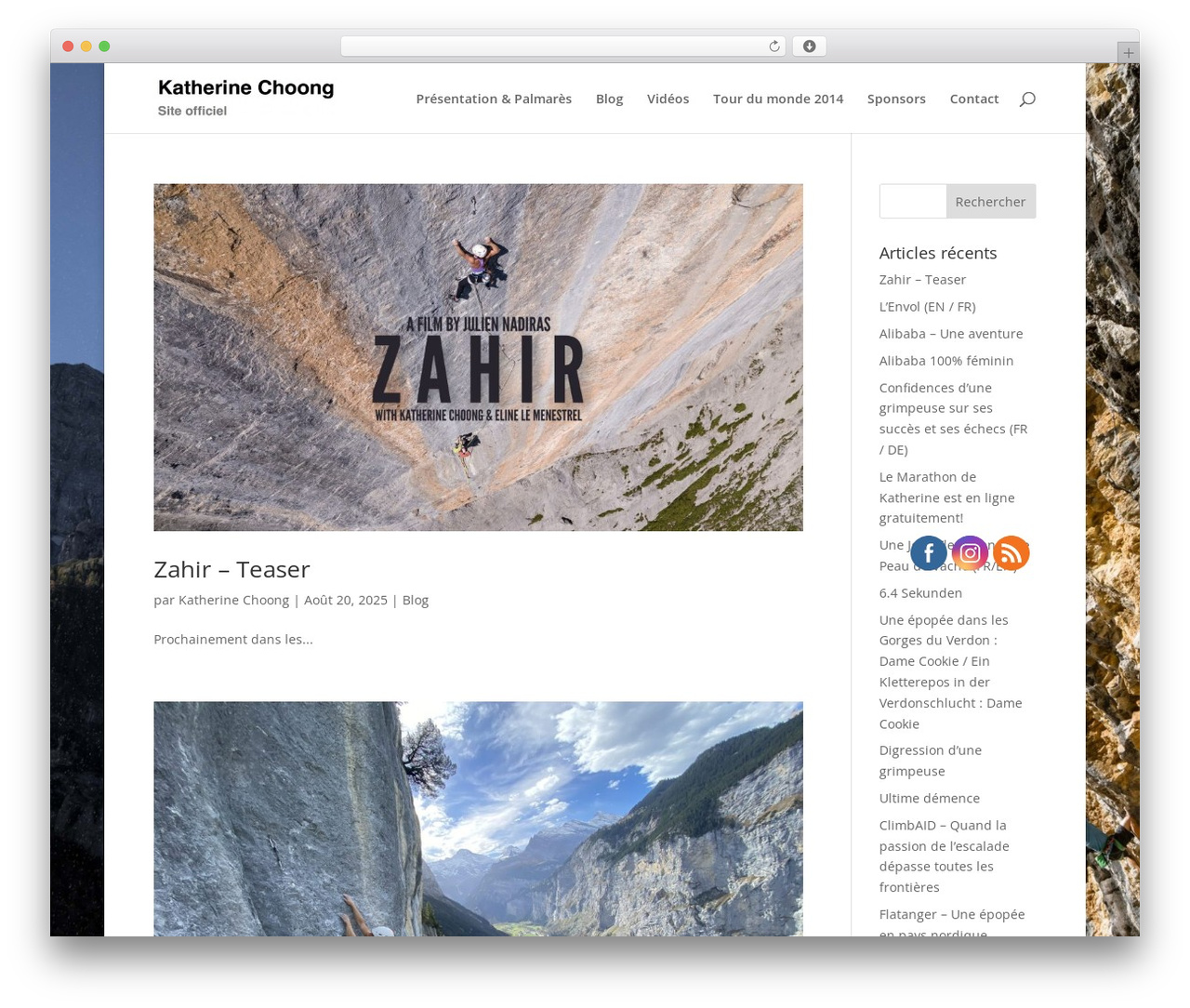 Divi theme WordPress - katherinechoong.ch