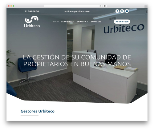 Divi theme WordPress - urbiteco.com
