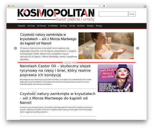Fit&Healthy Codebase WordPress theme - kosmopolitan.pl